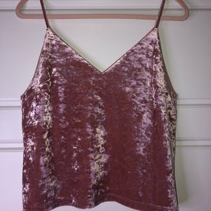 Forever 21 velvet tank